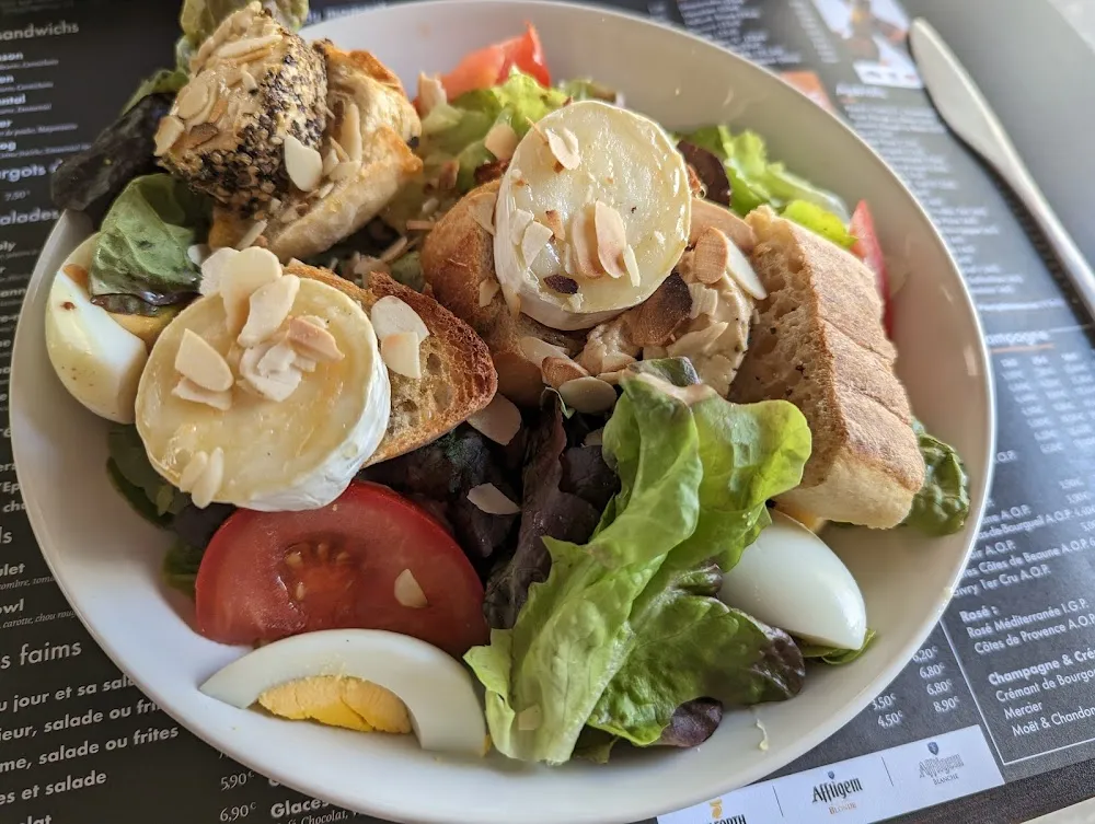 Goat Cheese Salade Verte