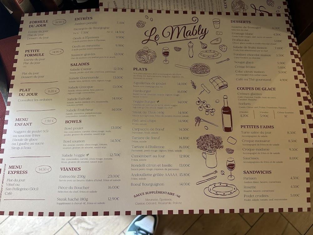 Brasserie Le Mably - Menu Image 4